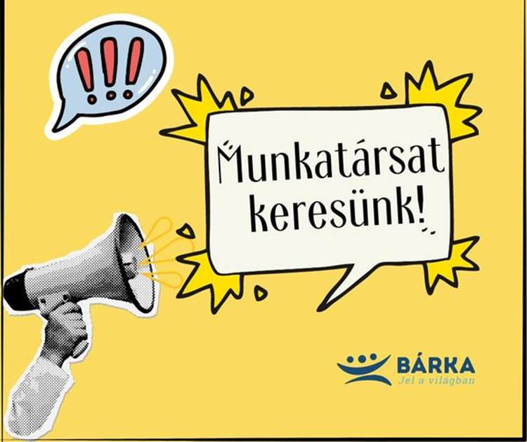A Bárka Alapítvány munkatársat keres bárka